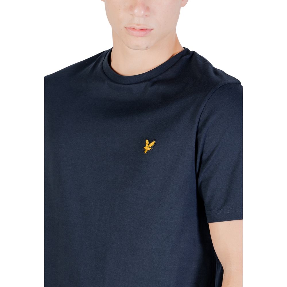 Lyle & Scott Blue Cotton T-Shirt Lyle & Scott