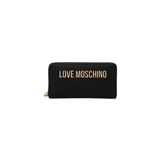 Love Moschino Black Polyethylene Wallet Love Moschino