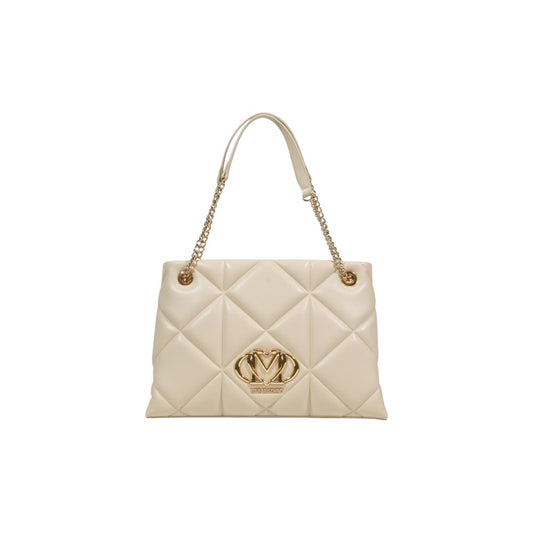 Love Moschino Beige Artificial Leather Handbag Love Moschino