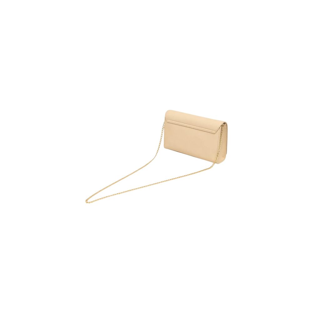 Love Moschino Beige Polyethylene Handbag Love Moschino