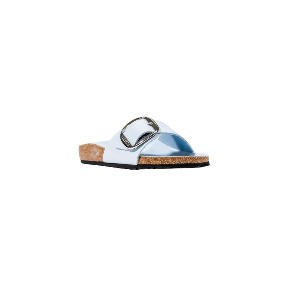 Birkenstock Blue Artificial Leather Flat Sandals Birkenstock