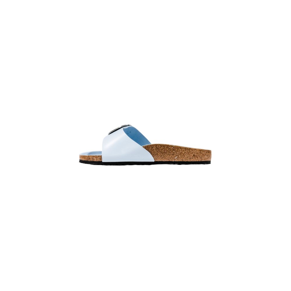 Birkenstock Blue Artificial Leather Flat Sandals Birkenstock