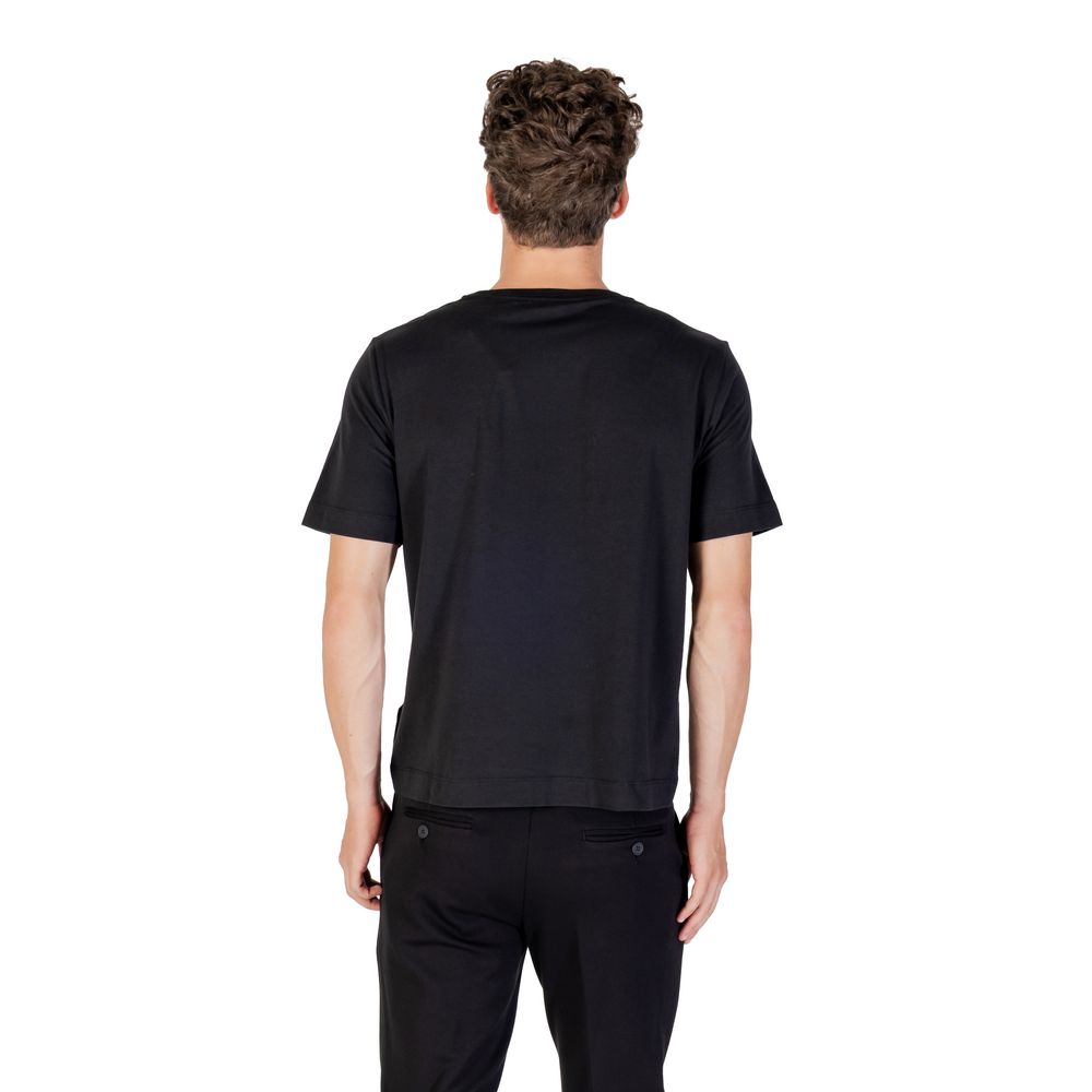 Calvin Klein Sport Black Cotton T-Shirt Calvin Klein Sport