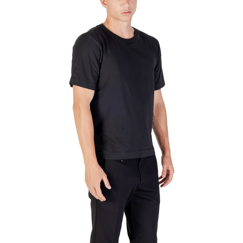 Calvin Klein Sport Black Cotton T-Shirt Calvin Klein Sport