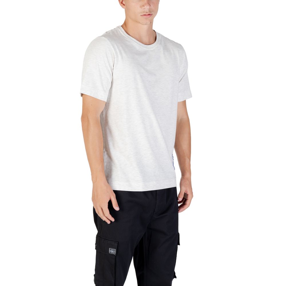 Gray cotton sportswear by Calvin Klein Sport, featuring a comfortable athletic design and branded logo on the front.