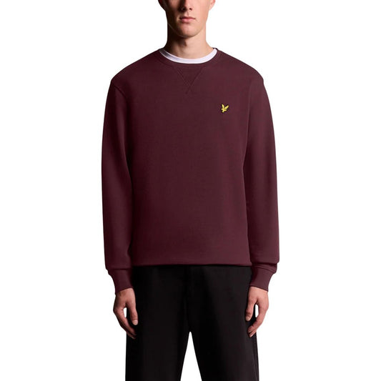 Lyle & Scott Bordeaux Cotton Sweatshirt Lyle & Scott