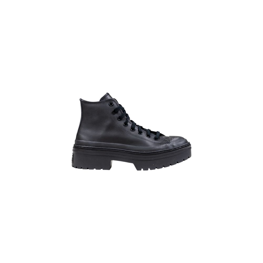 Converse Black Leather Ankle Boots Converse