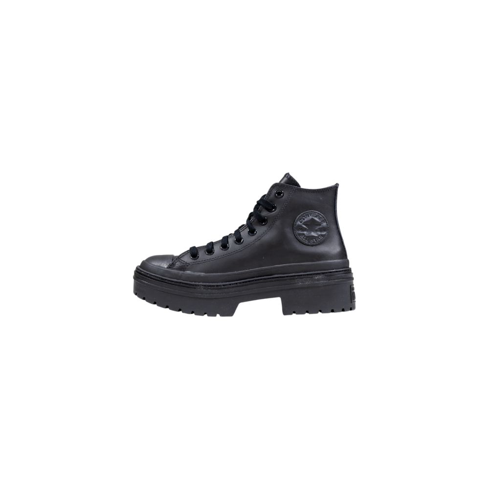 Converse Black Leather Ankle Boots Converse