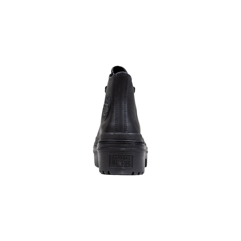 Converse Black Leather Ankle Boots Converse