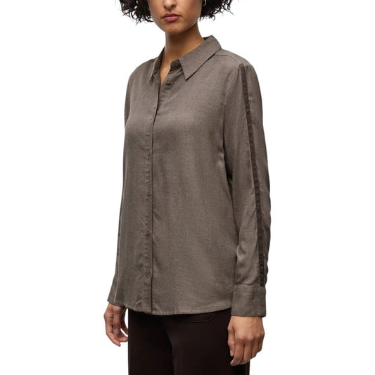 Street One Brown Viscose Blouse Street One