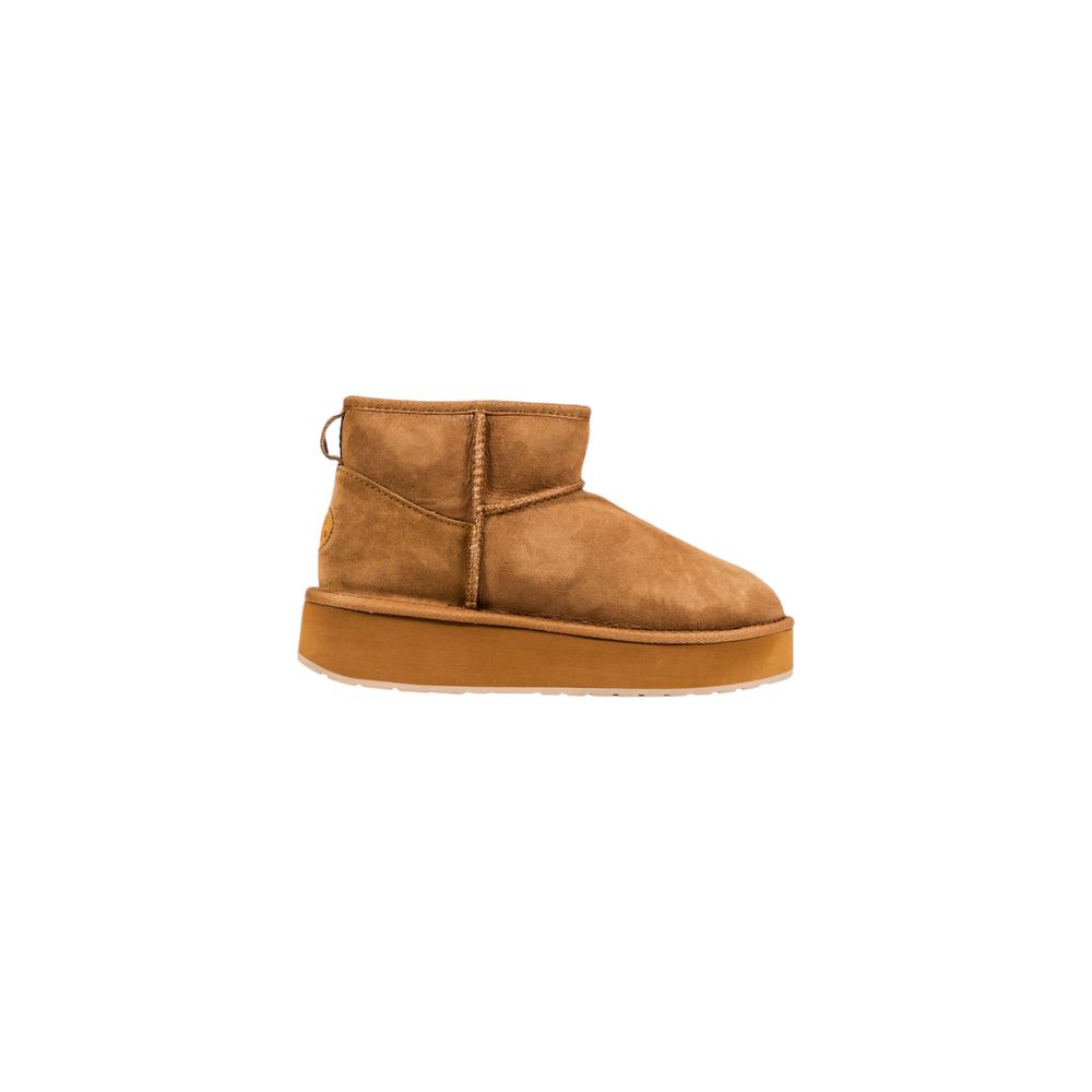 EMU Australia Beige Leather Ankle Boots EMU Australia