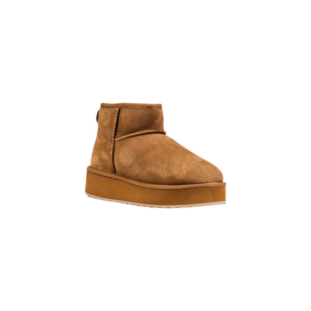 EMU Australia Beige Leather Ankle Boots EMU Australia
