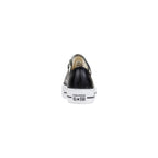 Converse Black Leather Low Top Sneakers - Eljoys Fashion 