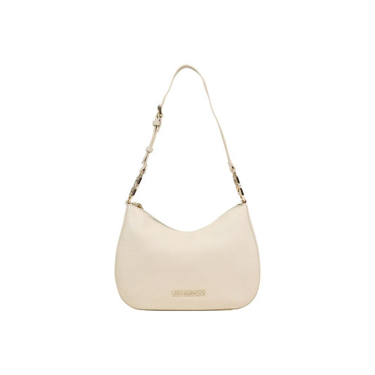 Love Moschino Beige Polyethylene Handbag Love Moschino