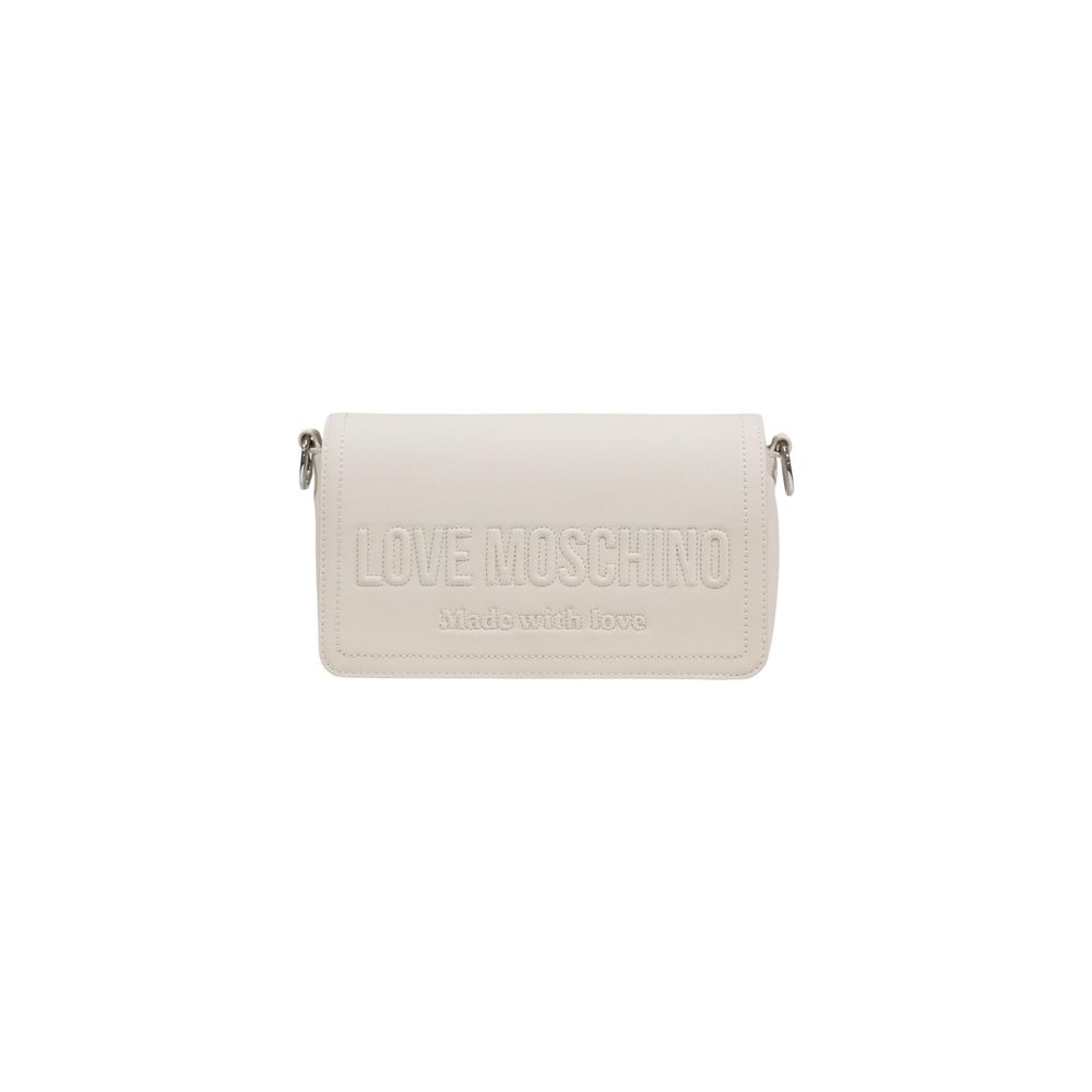 Love Moschino Beige Polyethylene Handbag Love Moschino