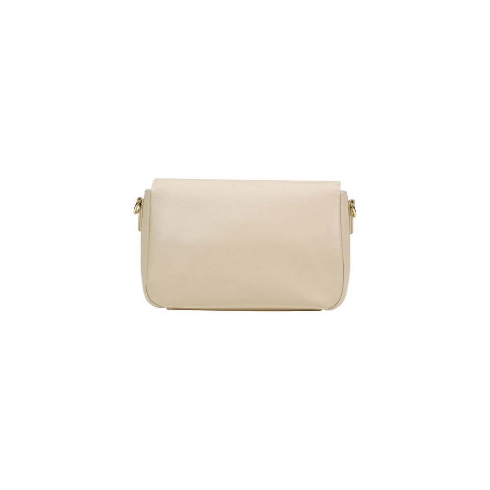 Love Moschino Cream Polyethylene Handbag - Eljoys Fashion 