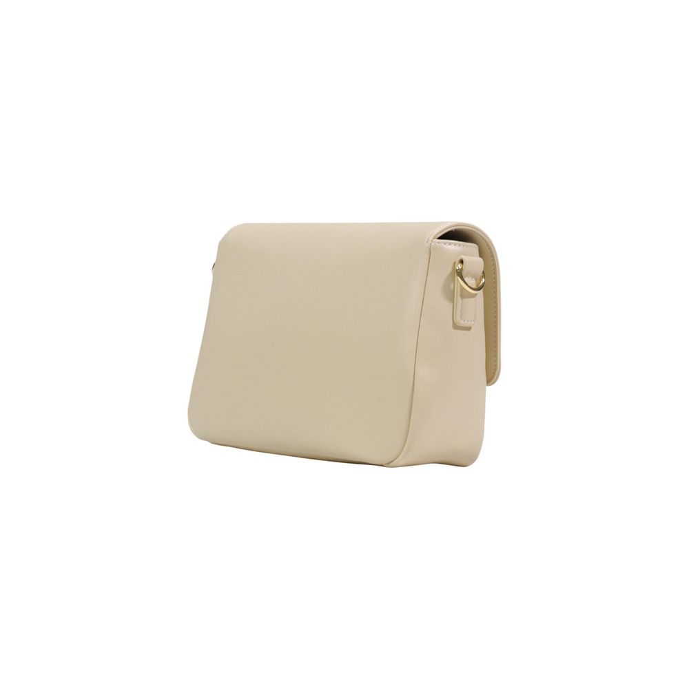 Love Moschino Cream Polyethylene Handbag - Eljoys Fashion 