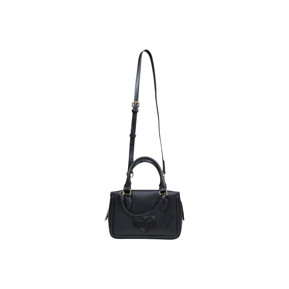 Love Moschino Black Polyethylene Handbag Love Moschino