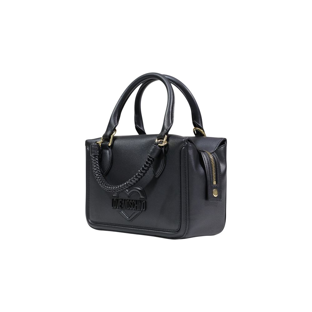 Love Moschino Black Polyethylene Handbag Love Moschino