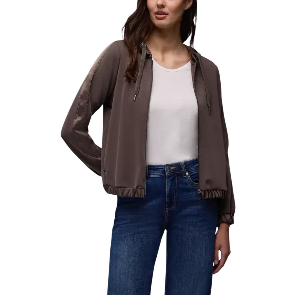 Street One Brown Modal Hoodie Street One