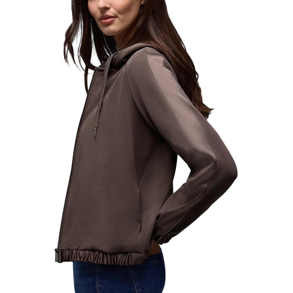 Street One Brown Modal Hoodie Street One