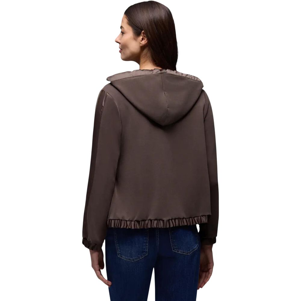 Street One Brown Modal Hoodie Street One