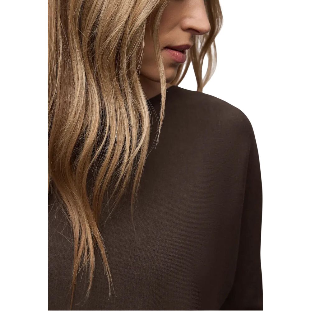 Street One Brown Viscose Sweatshirt Street One