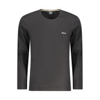 Hugo Boss Black Cotton Men T-Shirt