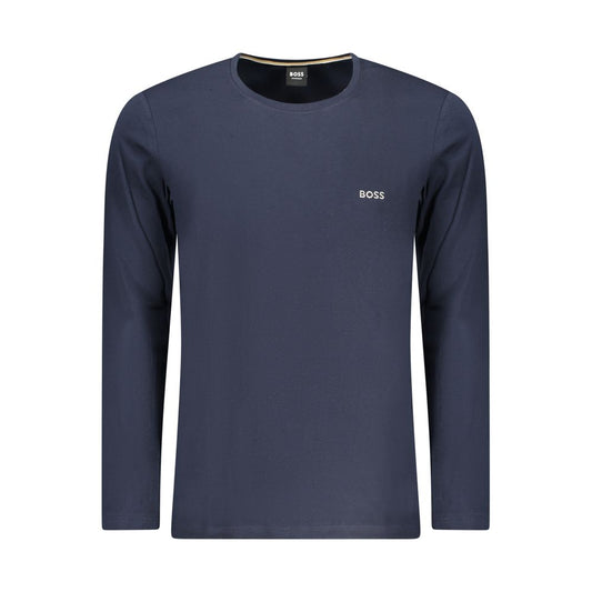 Hugo Boss Blue Cotton Men's T-Shirt Hugo Boss