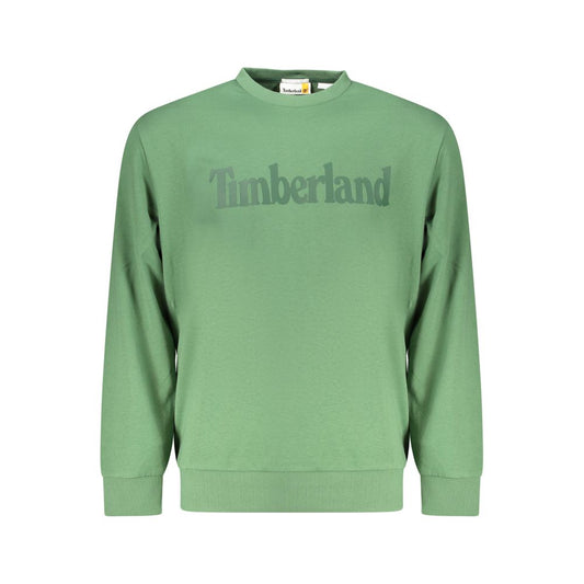 Timberland Verde Cotton Men Sweatshirt Timberland