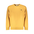 Timberland brown cotton men's sweatshirt featuring a classic crew neck and comfortable fit.
