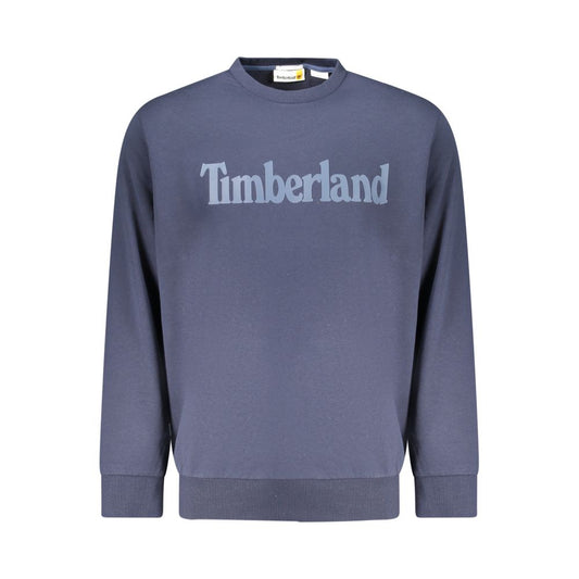 Timberland Blue Cotton Men's Sweatshirt Timberland