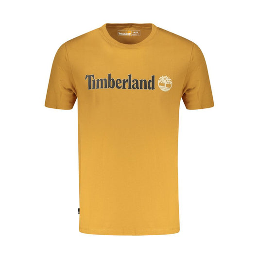 Timberland Marrone Cotton Men T-Shirt Timberland