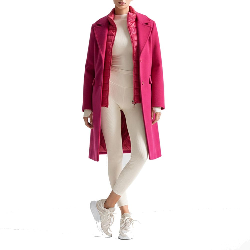 Herno Multicolor Cashmere Coat Herno
