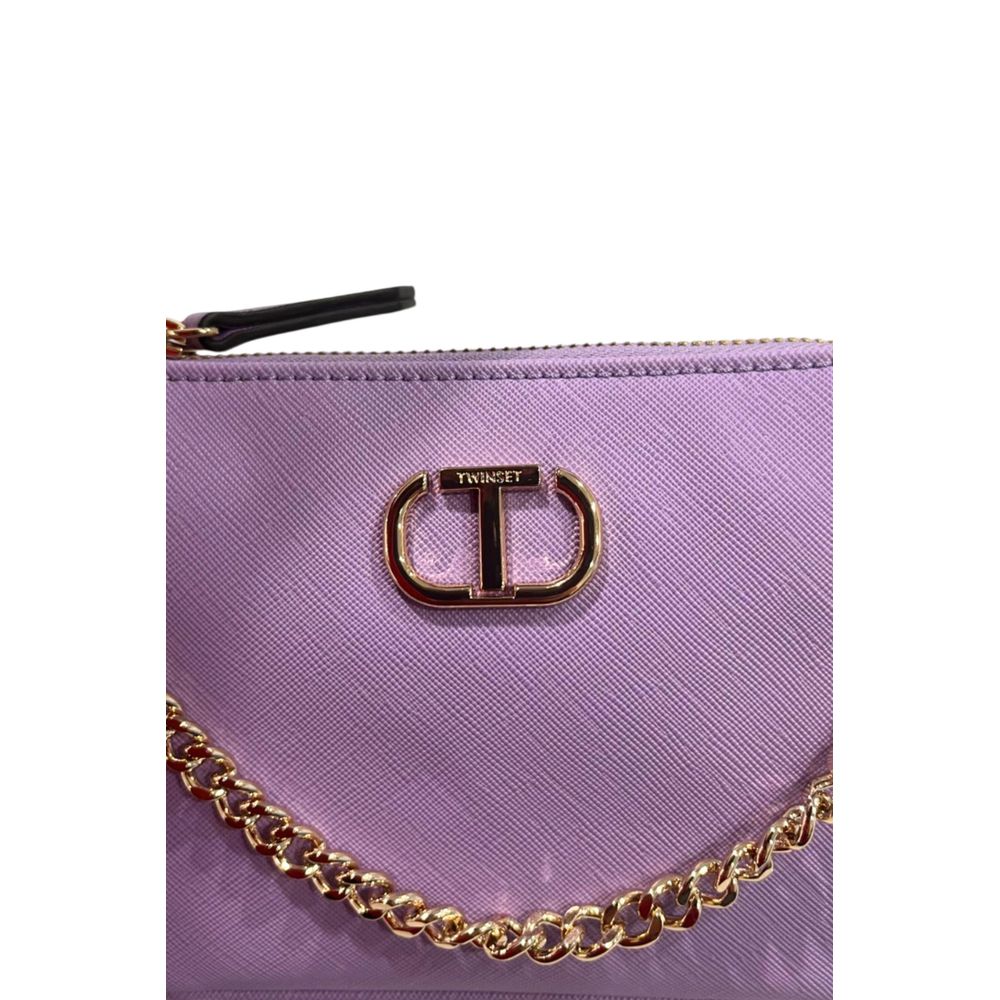 Twinset Multicolor Polyethylene Clutch Bag