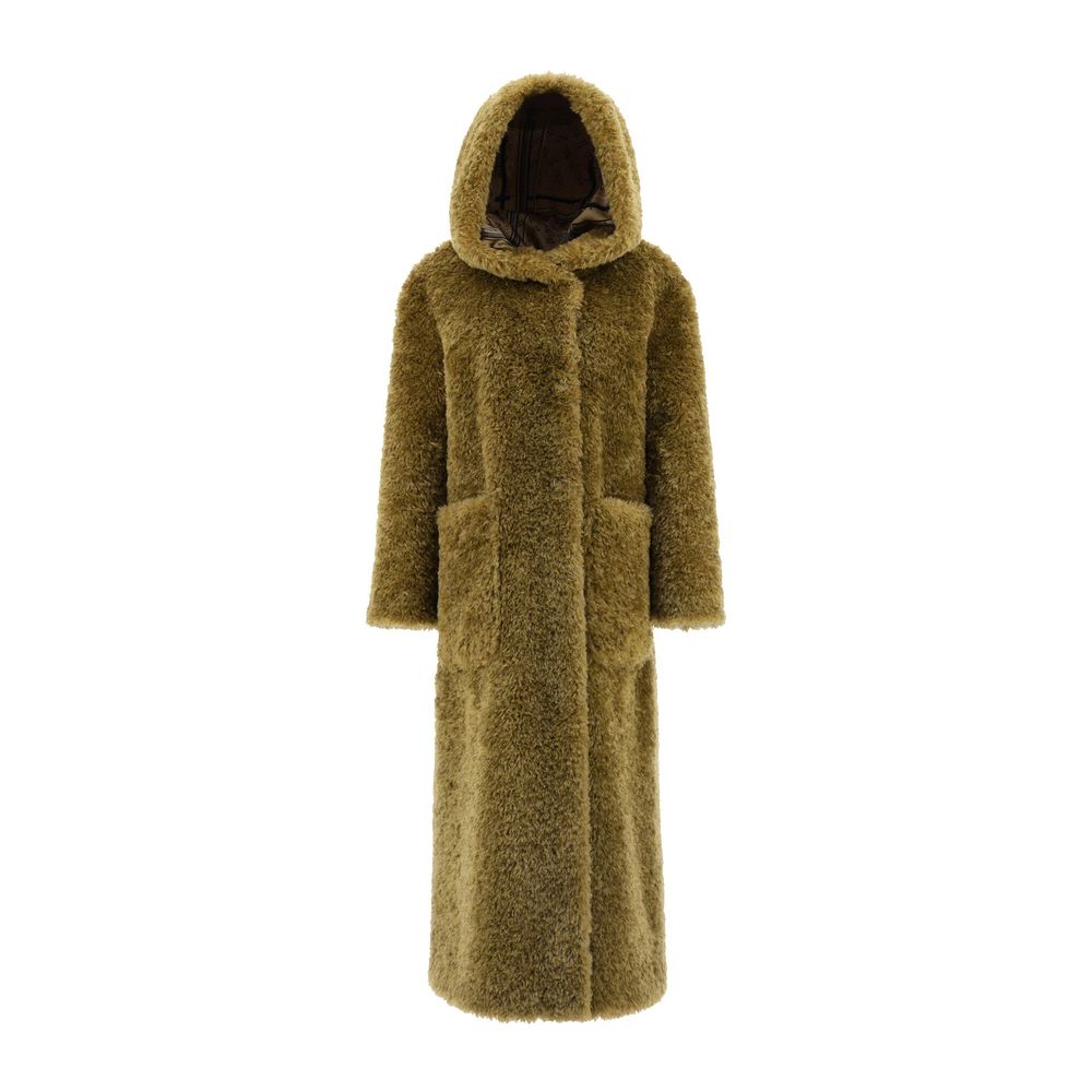Herno Bicolor Polyester Coat Herno
