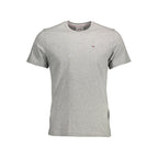 Tommy Hilfiger Grigio Cotton Men T-Shirt - Eljoys Fashion 
