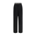 Max Mara Black Triacetate Casual Pants