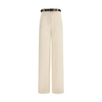 Max Mara Beige Triacetate Dress Pants - Eljoys Fashion 