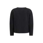 Max Mara Black Triacetate Full-Length Jacket
