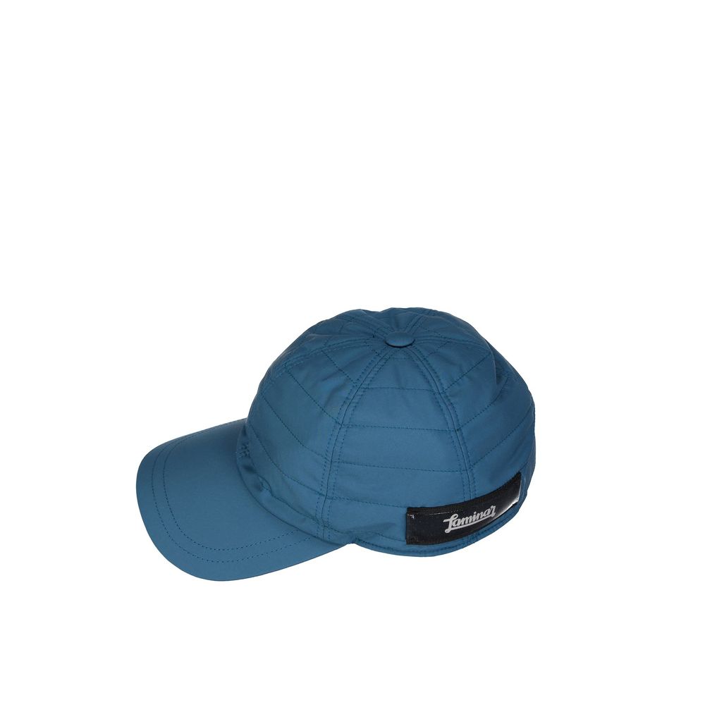 Herno Blue Cotton Cap Baseball Hat