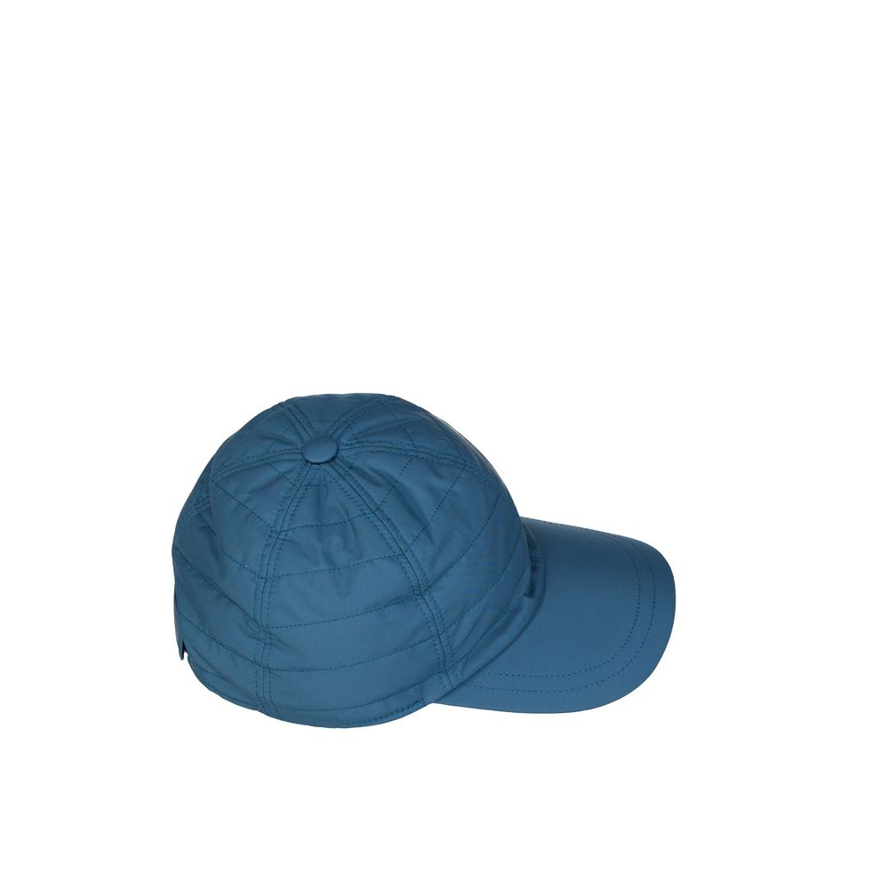Herno Blue Cotton Cap Baseball Hat