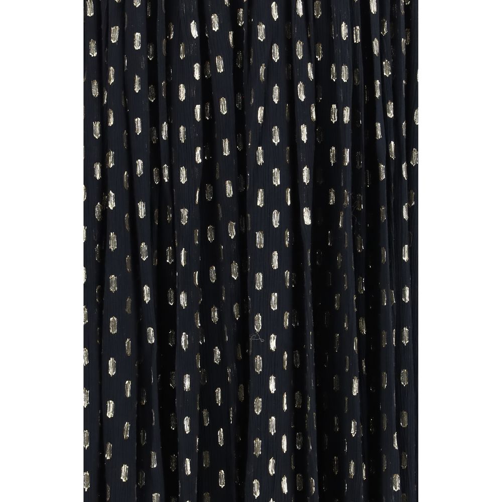 Zimmermann Black Viscose Long Dress Zimmermann