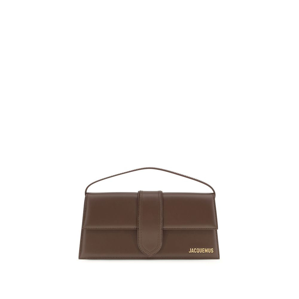 Jacquemus Brown Calf Leather Bos Taurus Shoulder Bag Jacquemus