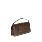 Jacquemus Brown Calf Leather Bos Taurus Shoulder Bag - Eljoys Fashion 