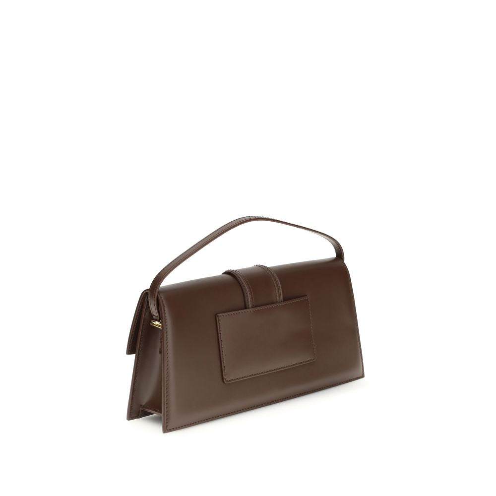 Jacquemus Brown Calf Leather Bos Taurus Shoulder Bag Jacquemus