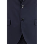 Lardini Blue Wool Two-Piece Suit - Eljoys Fashion 