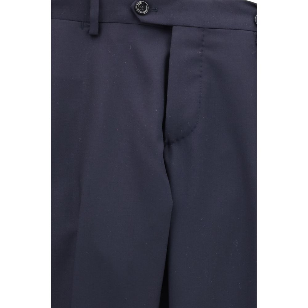 Lardini Blue Wool Two-Piece Suit - Eljoys Fashion 