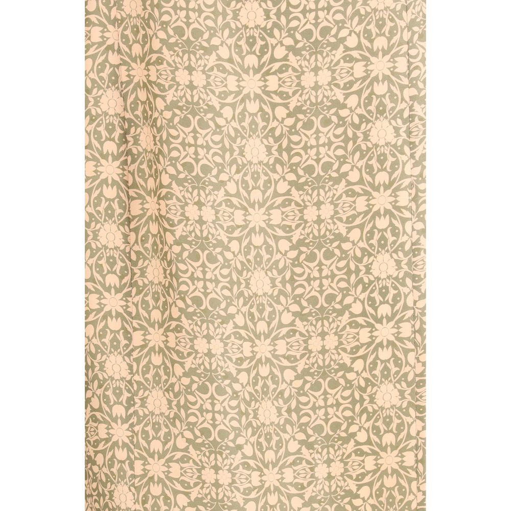 Kristina Ti multicolor viscose casual dress with a relaxed fit and vibrant pattern, perfect for everyday wear.