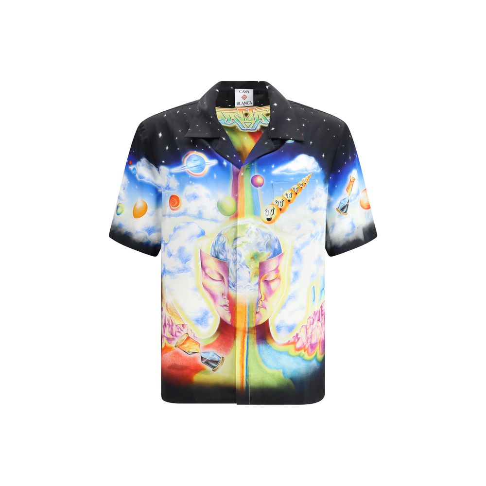 Casablanca Multicolor Silk Pattern Shirt Casablanca
